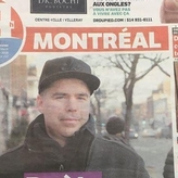 On the cover of 24h newspaper